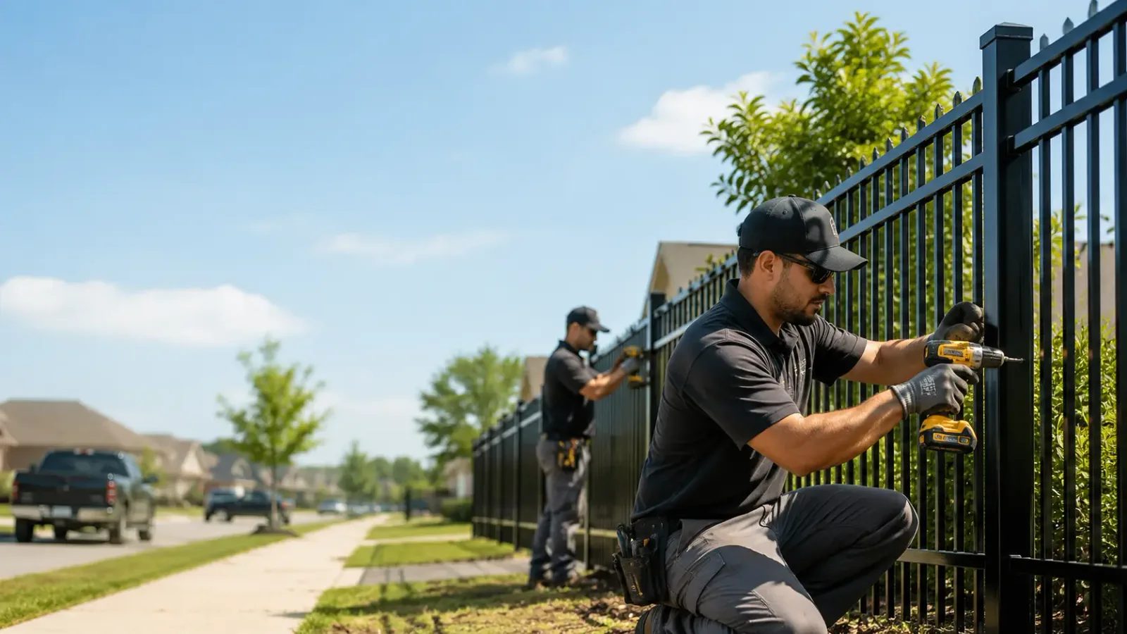 Metal Fence Installation in Hatteras, NC